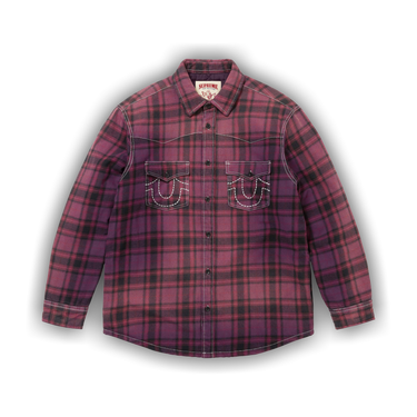 Buy Supreme x True Religion Quilted Lined Plaid Flannel Shirt