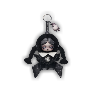 Buy Pop Mart SKULLPANDA x Wednesday Plush (Classic Dress Version