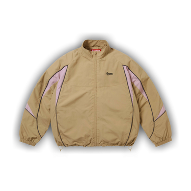 Buy Supreme Contrast Piping Track Jacket 'Tan' - FW25J95 TAN | GOAT