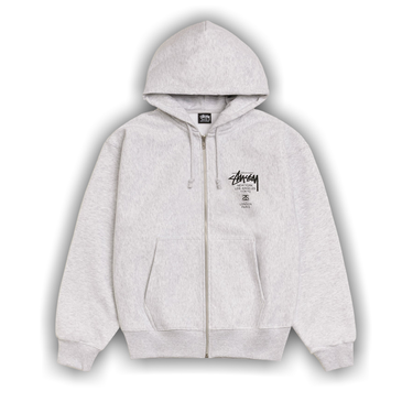Buy Stussy World Tour Zip Hoodie 'Ash Heather' - 3973962 ASH | GOAT Buy Stussy World Tour Zip Hoodie 'Ash Heather' - 3973962 ASH | GOAT