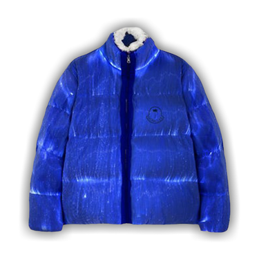 Buy Moncler x Palm Angels Maya Down Jacket 'Navy Blue