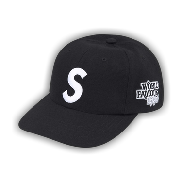 Buy Supreme World Famous S Logo 6-Panel 'Navy' - SS25H23 NAVY | GOAT