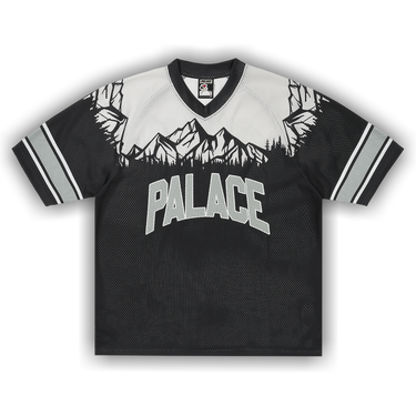 シャツ PALACE PANEL V-NECK JERSEY BLACK M Buy Palace Peaker Mesh Jersey 'Black' - P29ES097 | GOAT