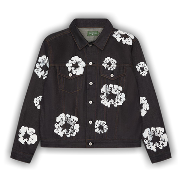Buy Denim Tears Cotton Wreath Denim Jacket 'Selvedge