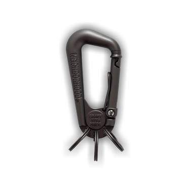 Buy Neighborhood Carabiner Keyholder 'Black' - 252MYNH AC03 BLAC