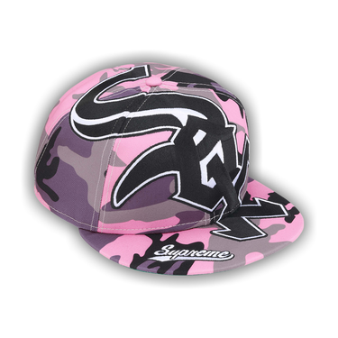 Buy Supreme x Chicago White Sox Adjustable New Era 'Pink Camo