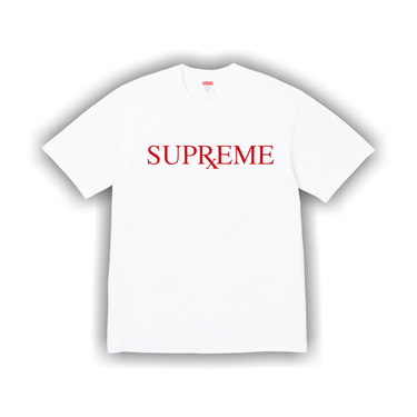 トップス FW25 Supreme RX Tee White M Supreme Dash Snow Tee (FW25) White Men's - FW25 - US