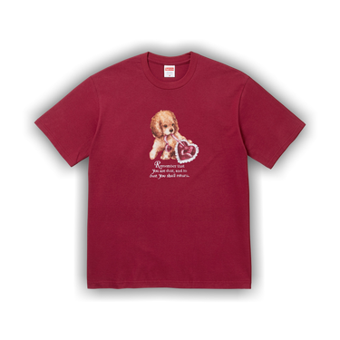 Buy Supreme Dust Tee 'Cardinal' - FW25T72 CARDINAL | GOAT