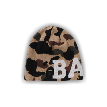 Buy BAPE 1st Camo Knit Cap 'Yellow' - 1L80 181 002 YELLOW | GOAT