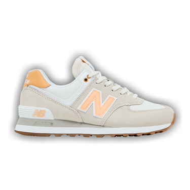 Buy New Balance Wmns 574 'Timberwolf Alpha Orange' - WL574COR | GOAT