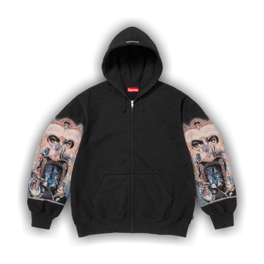 Buy Supreme Michael Jackson Dangerous Zip Up Hooded Sweatshirt