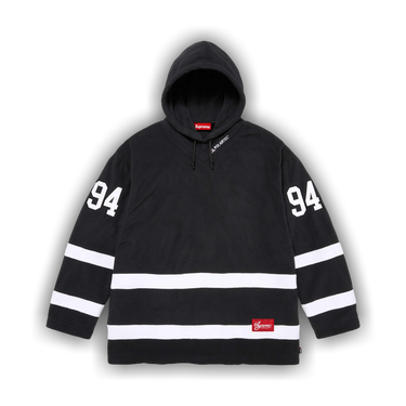 Buy Supreme Polartec Hooded Hockey Jersey 'Black' - FW25KN27 BLACK
