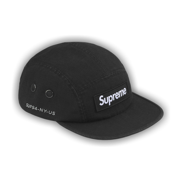 Buy Supreme Military Camp Cap 'Black' - FW25H40 BLACK | GOAT