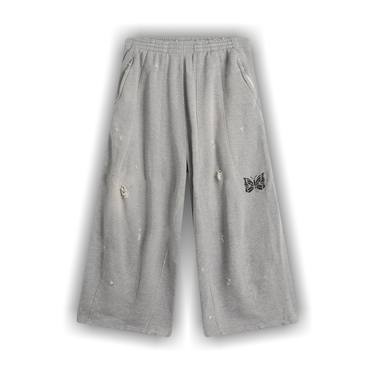 Buy Needles Deconstructed H.D. Sweat Pant 'Heather Grey' - RW337 A