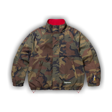 Buy Supreme Polartec Reversible Track Jacket 'Woodland Camo