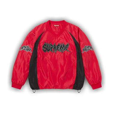 Buy Supreme Warthog Warm Up Pullover 'Red' - FW25KN23 RED | GOAT