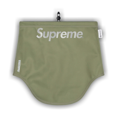 Buy Supreme Windstopper Neck Gaiter 'Olive' - FW25A85 OLIVE | GOAT