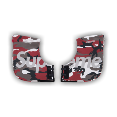 Buy Supreme Windstopper Handlebar Mitts 'Red Camo' - FW25A58 RED