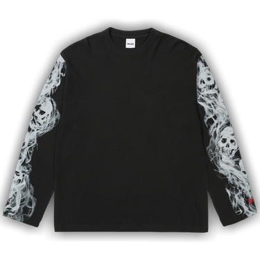 パープル　PALACE Smoked Waffle Longsleeve 即完 Buy Palace Smoked Waffle Long-Sleeve 'Black' - P30ES019 | GOAT