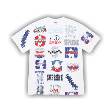 Buy Supreme Flash Tee 'White' - SS26T47 WHITE | GOAT