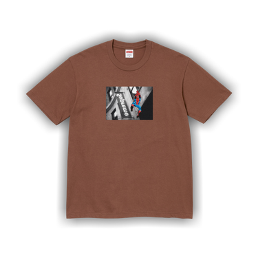 Buy Supreme x Spider-Man Tee 'Brown' - SS26T56 BROWN | GOAT