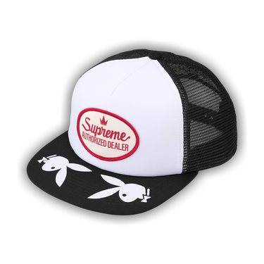 Buy Supreme x Playboy Mesh Back 5-Panel 'Black' - SS26H95 BLACK | GOAT