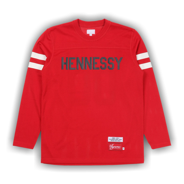 Buy Supreme Hennessy Football Jersey 'Red' - 00052 1FW1104SHFJR