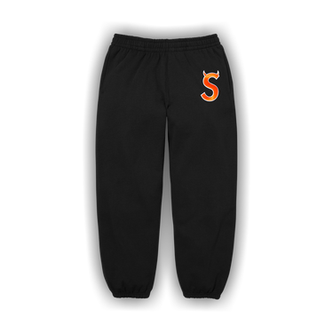 Buy Supreme Devil S Logo Sweatpant 'Black' - SS26P67 BLACK | GOAT