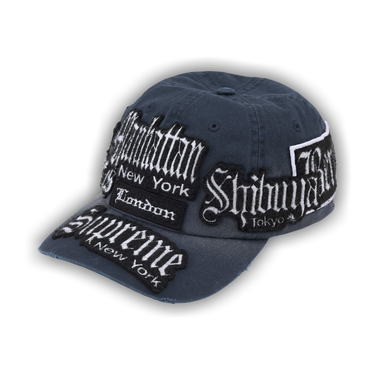 Buy Supreme City Patches 6-Panel 'Navy' - SS26H39 NAVY | GOAT