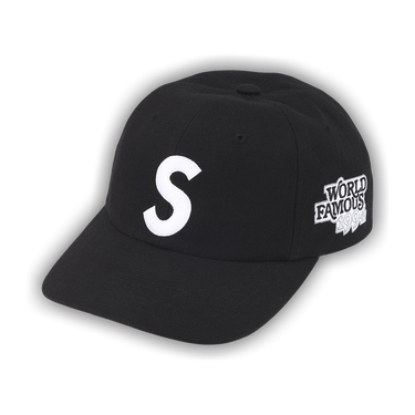 Buy Supreme World Famous S Logo 6-Panel 'Black' - SS26H11 BLACK | GOAT