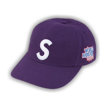 Buy Supreme World Famous S Logo 6-Panel 'Purple' - SS26H11 PURPLE