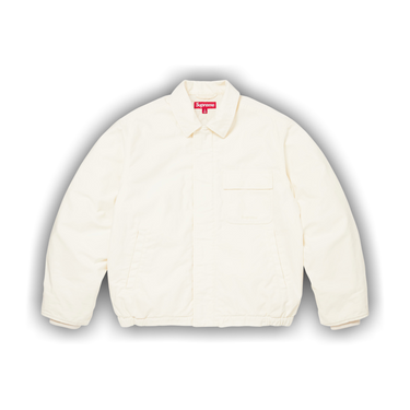 Buy Supreme Cordura Twill Utility Jacket 'White' - SS26J61 WHITE