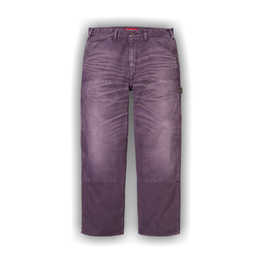 Buy Supreme Worn Double Knee Painter Pant 'Purple' - SS26P37