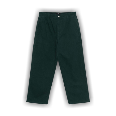 Buy Stussy Workgear Trouser Twill 'Spruce' - 116625 SPRU | GOAT