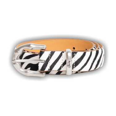 Buy Stussy Bamboo Buckle Belt 'Hairy Zebra Pattern' - 135201 HAZE