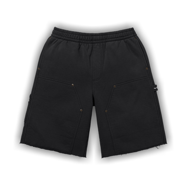 Buy Supreme Double Knee Painter Sweatshort 'Black' - SS26SH8 BLACK