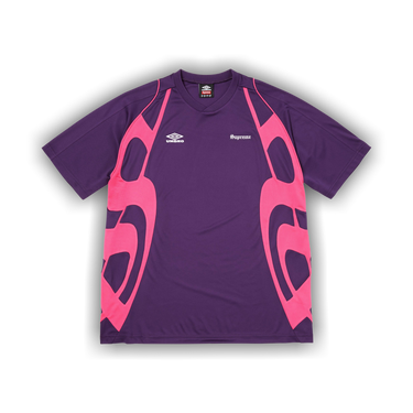 Buy Supreme x Umbro Old English Jersey 'Purple' - SS26KN63 PURPLE