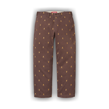Buy Supreme Chino Pant 'Brown Playboy' - SS26P49B BROWN PLAYBOY | GOAT