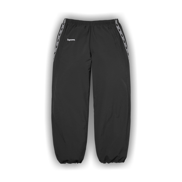 Buy Supreme Logo Taping Track Pant 'Black' - SS26P91 BLACK | GOAT