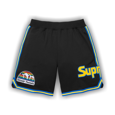 Buy Supreme x Mitchell & Ness Teams Short 'Black' - SS26SH36 BLACK