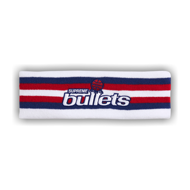Buy Supreme x Mitchell & Ness Teams Headband 'White' - SS26BN47