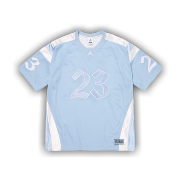 Buy Supreme x Jordan Warm Up Jersey 'Light Blue' - SS26KN23 LIGHT