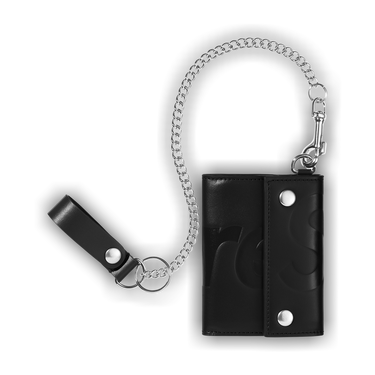 Buy Supreme Leather Chain Wallet 'Black' - SS26B37 BLACK | GOAT