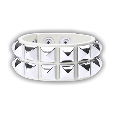 Buy Supreme Studded Leather Bracelet 'White' - SS26B38 WHITE | GOAT