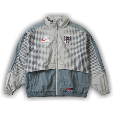 Buy Palace x Nike England Solo Swoosh Track Jacket 'Pewter Grey