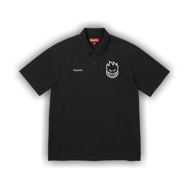 Buy Supreme x Spitfire Polo 'Black' - SS26KN57 BLACK | GOAT