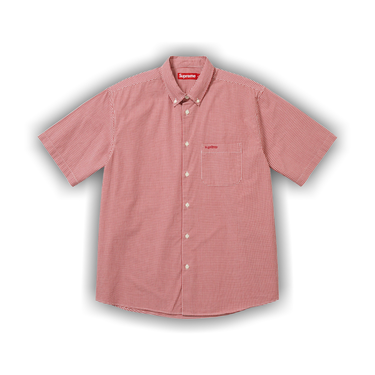 Buy Supreme Gingham Short-Sleeve Shirt 'Red' - SS26S38 RED | GOAT