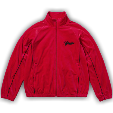 Buy Supreme Velour Mesh Track Jacket 'Red' - SS26J31 RED | GOAT