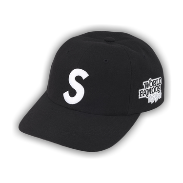 Buy Supreme World Famous S Logo 6-Panel 'Black' - SS26H11 BLACK | GOAT