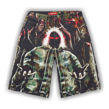 Buy Supreme Shadows Baggy Denim Short 'Multicolor' - SS26SH56